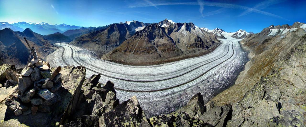 Hotel Restaurant Aletsch Mörel Eksteriør billede